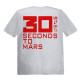 Футболка 30 Seconds To Mars Trio пепельная