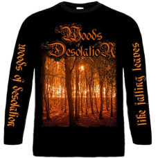 Лонгслів Woods Of Desolation - Like Falling Leaves