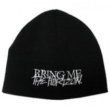Шапка Bring Me The Horizon вишита чорна