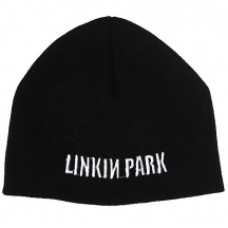 Шапка Linkin Park вишита чорна