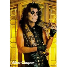 Постер на банерній основі Alice Cooper