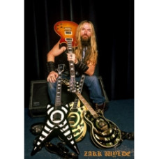Постер на банерній основі Zakk Wylde 1
