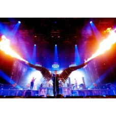 Постер на банерній основі Rammstein на сцені