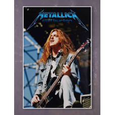 Постер на банерній основі Metallica - Cliff Burton