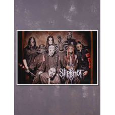 Постер на банерній основі Slipknot