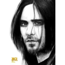 Постер на банерній основі 30 Seconds To Mars - Jared Leto 1