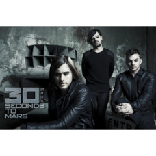 Постер на банерній основі 30 Seconds To Mars 1