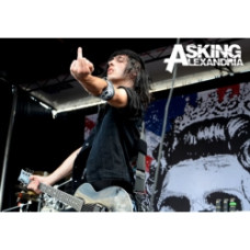 Постер на банерній основі Asking Alexandria 2
