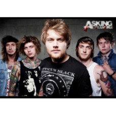 Постер на банерній основі Asking Alexandria 4