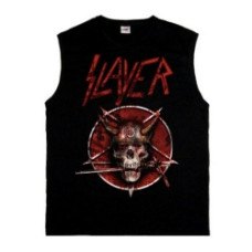 Безрукавка Slayer череп у касці