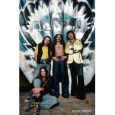 Постер на банерній основі Black Sabbath 3