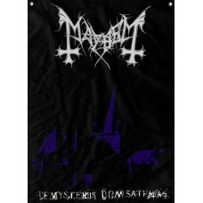 Прапор Mayhem - De Mysteriis Dom Sathanas