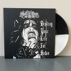 Mutiilation - Destroy Your Life For Satan 10'' EP (Half White/Half Black Vinyl) (2022 Reissue)