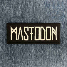 Нашивка Mastodon - The Hunter White Logo вишита