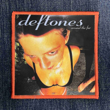 Нашивка Deftones - Around The Fur друкована червона кайма