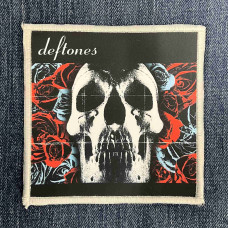 Нашивка Deftones - Deftones друкована біла кайма