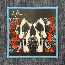 Нашивка Deftones - Deftones друкована блакитна кайма