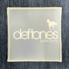 Нашивка Deftones - White Pony друкована біла кайма