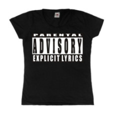 Футболка жіноча Parental Advisory Explicit Lyrics