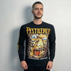 Лонгслів Pestilence - Consuming Impulse (Gildan) чорний