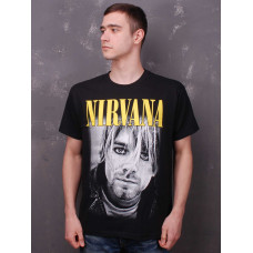 Футболка Nirvana Kurt Cobain (FOTL) чорна