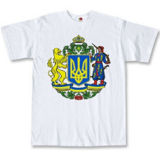 Футболка Великий Герб біла