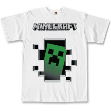Футболка Minecraft біла