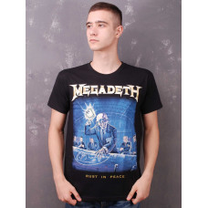Футболка Megadeth - Rust In Peace чорна