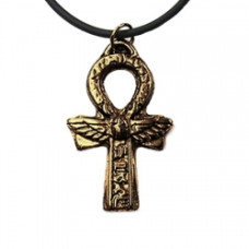 Кулон Анк з крилами бронзовий