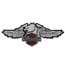 Нашивка Harley Davidson орел великий вишита