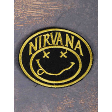 Нашивка Nirvana Smile вишита