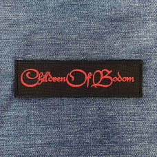 Нашивка Children Of Bodom Red Logo 1 вишита