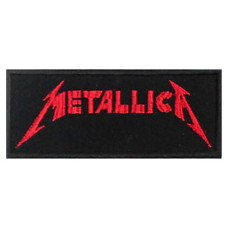 Нашивка Metallica Logo вишита