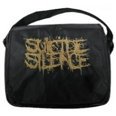 Сумка-листоноша з вишивкою Suicide Silence
