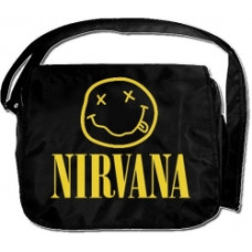 Сумка-листоноша з вишивкою Nirvana