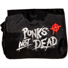 Сумка-листоноша з вишивкою Punks Not Dead