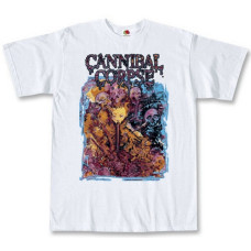 Футболка Cannibal Corpse біла