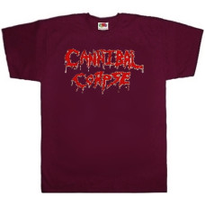 Футболка Cannibal Corpse Logo бордова