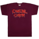 Футболка Cannibal Corpse Logo бордова