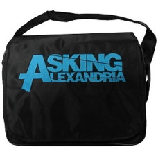 Сумка-листоноша з вишивкою Asking Alexandria