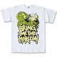 Футболка Bring Me The Horizon - Girl Holding Skull біла