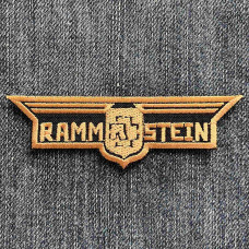 Нашивка Rammstein вишита фігурна