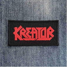 Нашивка Kreator Red Logo вишита