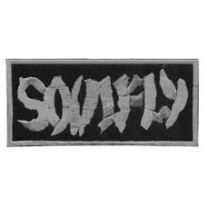 Нашивка Soulfly White Logo вишита