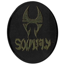 Нашивка Soulfly овал вишита