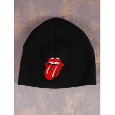 Шапка The Rolling Stones вишита чорна