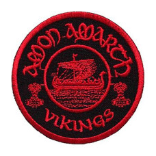 Нашивка Amon Amarth вишита кругла