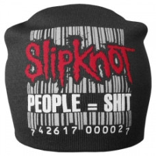 Шапка біні Slipknot - People = Shit катана сіра