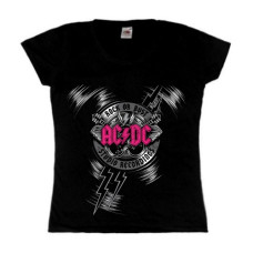 Футболка жіноча AC/DC - Rock Or Bust вініл