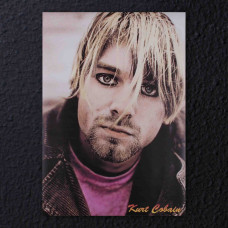 Постер на банерній основі Nirvana - Kurt Cobain 2